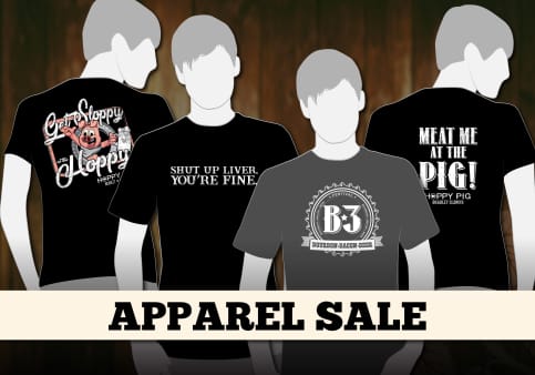 Men's MEAT ME at the PIG T-shirt