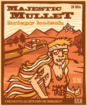 image of Majestic Mullet - FILLED 64oz Growler