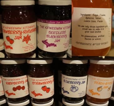 image of Keweenaw Kitchen's Seedless Blackberry Jam
