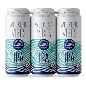 image of Coronado Weekend Vibes IPA, 6 pack cans