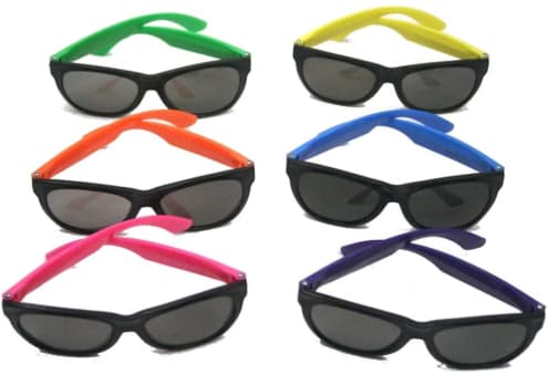 image of Assorted Kids Coloful Neon Sungalsses