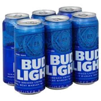 image of Bud Light, 6 Cans
