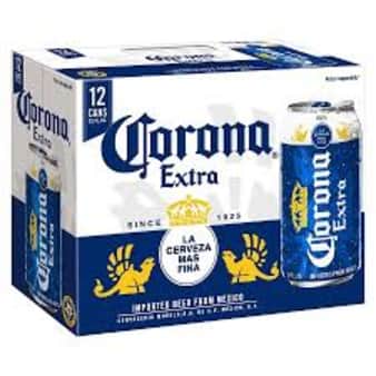 image of Corona Extra, 12 Pack Slim Cans