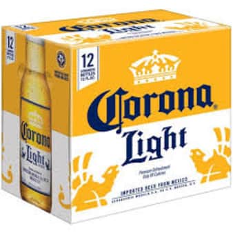 image of Corona Light, 12 Bottles