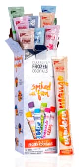 image of mom water, 4 pack cans 
