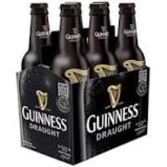 image of Guiness Draught Stout, 6 Pack Bottle