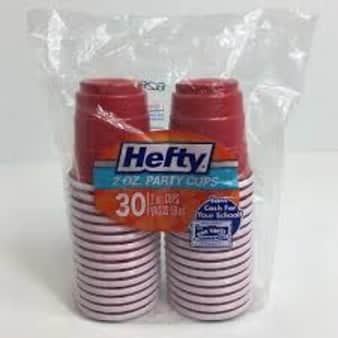 image of Hefty 2 Oz Party Cups, 30 count