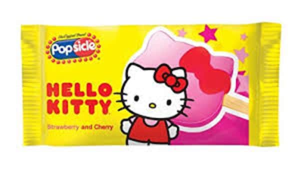 image of Hello Kitty Ice Cream Pop