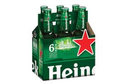 image of Heineken, 6 pack Bottles