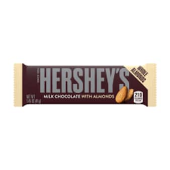 image of Hersheys Milk Chocolate With Almonds Bar
