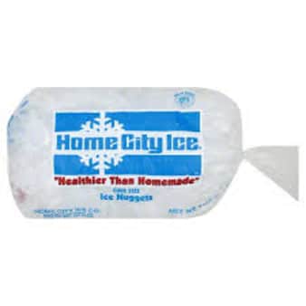 image of Home City Ice 20 lb bag