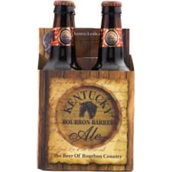 image of Kentucky Bourbon Ale, 4 pack bottles