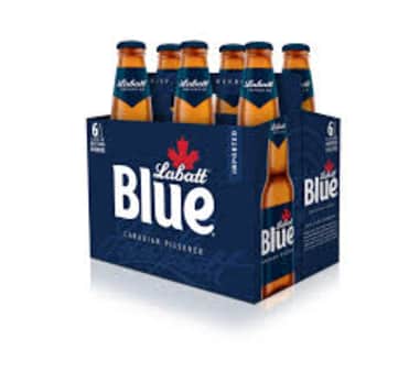 image of Labatt Blue 6 Pack Bottles