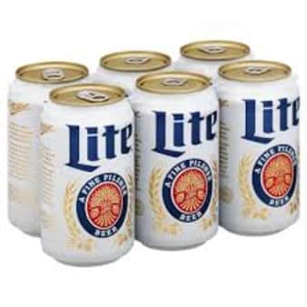 image of Miller Lite 12 Pack Cans