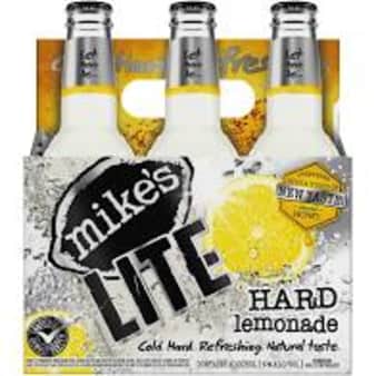 image of Mike's Lite Hard Lemonade, 6 pack bottles
