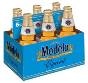 image of Modelo Especial, 6 Pack Bottles