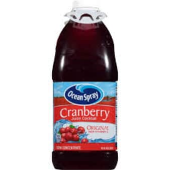 image of Ocean Spray Cranberry Juice, 96 Oz