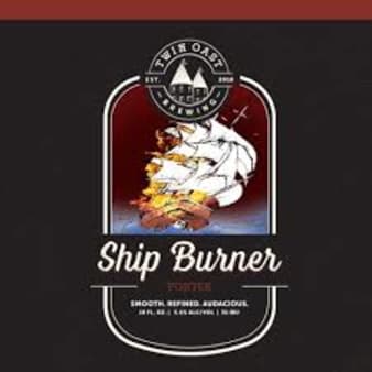 image of Twin Oast Brewing Ship Burner Porter, 4 pack cans