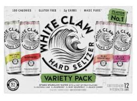 image of White Claw Hard Seltzer Variety #1, 12 pack cans