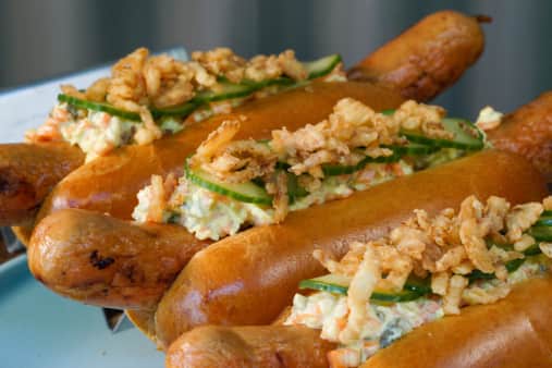 "The Great Dane" Danish Hot Dog