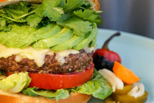 Spicy Avocado Burger