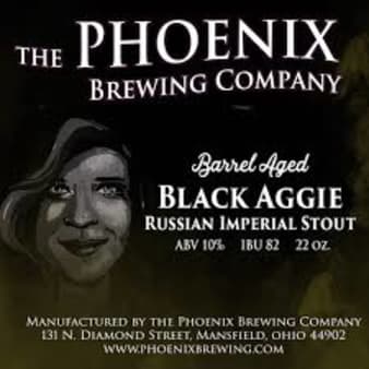 image of The Phoenix Brewing Co B. A. Black Aggie Russian Imperial Stout 