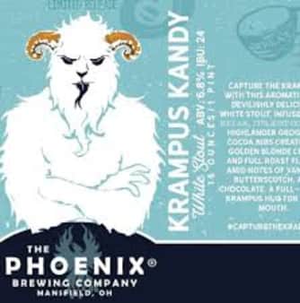 image of The Phoenix Brewing Co Krampus Kandy Coffee White Stout 