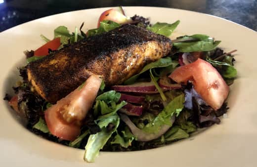 image of Blackened Salmon Salad