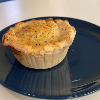Mushroom Schmeat Pot Pie