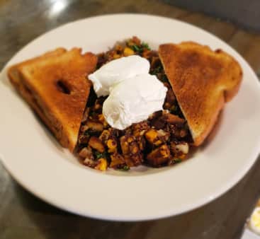 image of VEGGIE HASH & EGGS