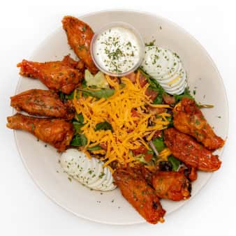 image of Wings & Salad