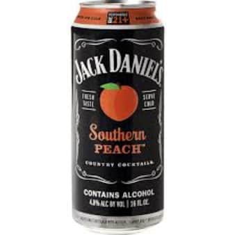 image of Jack Daniel's Southern Peach Country Cocktail, 4 pack cans