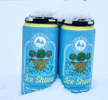 image of Twin Oast Ice Shove White IPA, 4 pack cans