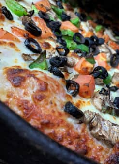 image of Very Vegetable Pizza
