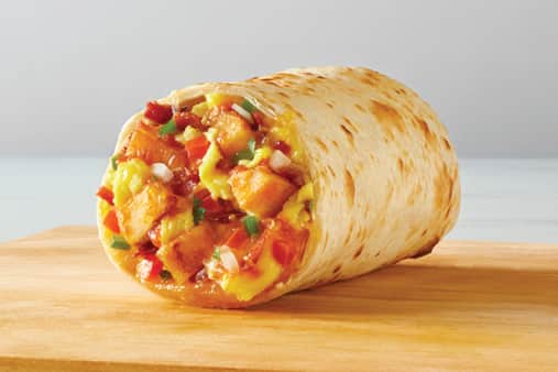 image of Sausage Eggs & Potato Burrito