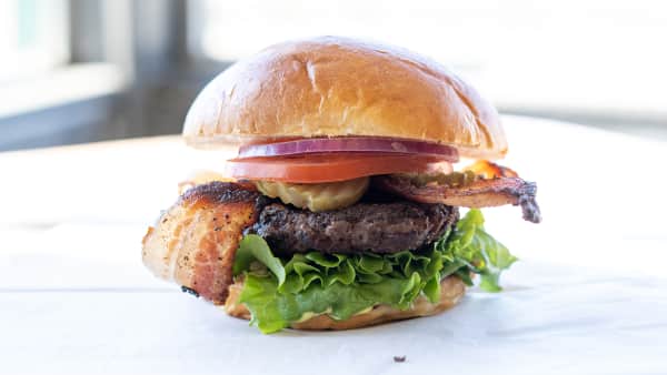 Bacon Guacamole Burger -