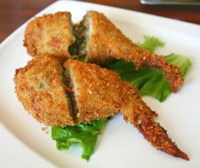 A9. Stuffed Chicken Wings