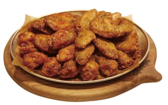 image of Half Soy Garlic & Half Hot Wings