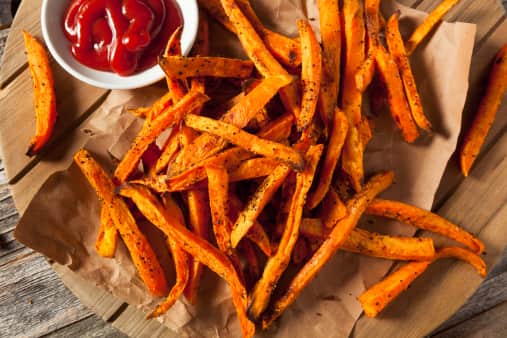 image of Basket of Sweet Potato Fries