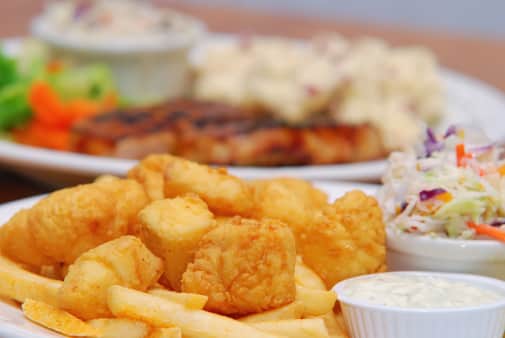 image of Kids Fish Bites and Fries