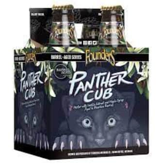 image of Founders Brewing Co Panther Cub Porter, 4 pack bottles