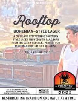 image of The Phoenix Brewing Co Rooftop, 4 pack cans