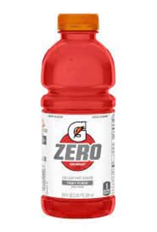 image of Gatorade Zero Fruit Punch, 20 ounces 