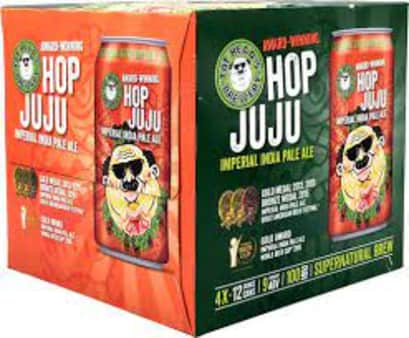 image of Fat Head's Hop JuJu Imperial IPA, 4 pack cans 
