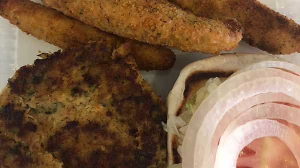 image of Homemade Crab Cake Sandwich