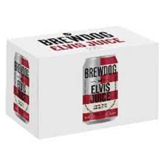 image of Brew Dog Elvis Juice, 6 pack cans