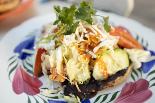 image of Tostada Vegan