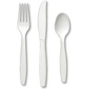 image of Plastic Silverware, 24 count