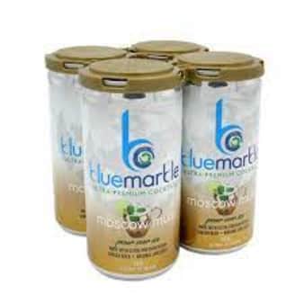 image of Blue Marble Moscow Mule Cocktail, 4 pack cans 