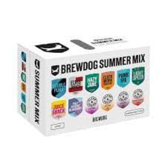 image of Brew Dog Summer Mix Pack, 12 pack cans